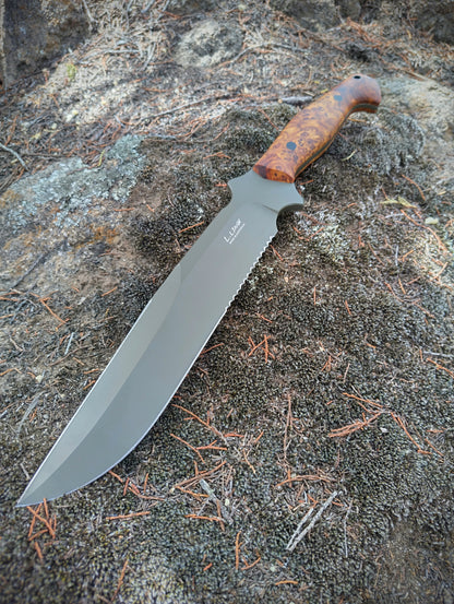 Bushranger-Serrated (Nitro V, Amboyna Burl)